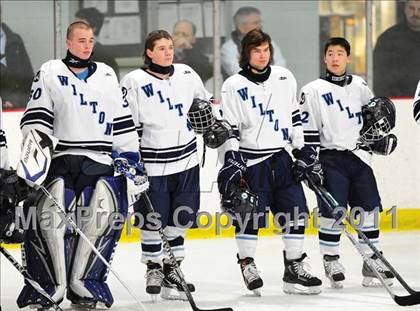 Thumbnail 3 in East Catholic vs. Wilton (CIAC Division 2 Quarterfinal) photogallery.