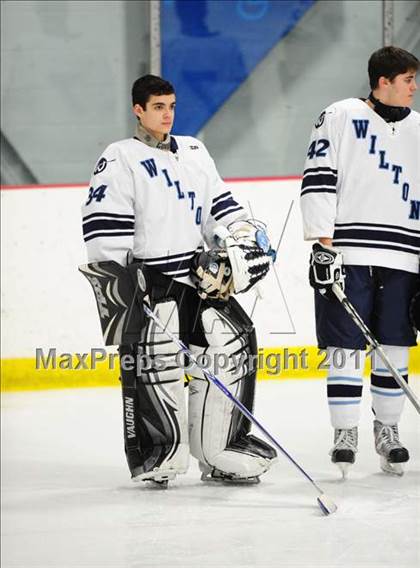 Thumbnail 2 in East Catholic vs. Wilton (CIAC Division 2 Quarterfinal) photogallery.