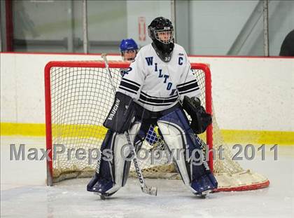 Thumbnail 2 in East Catholic vs. Wilton (CIAC Division 2 Quarterfinal) photogallery.