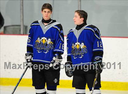 Thumbnail 3 in East Catholic vs. Wilton (CIAC Division 2 Quarterfinal) photogallery.