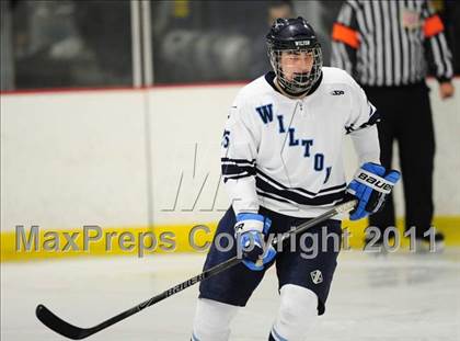 Thumbnail 2 in East Catholic vs. Wilton (CIAC Division 2 Quarterfinal) photogallery.