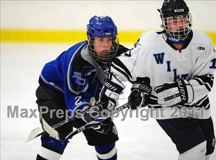 Thumbnail 1 in East Catholic vs. Wilton (CIAC Division 2 Quarterfinal) photogallery.