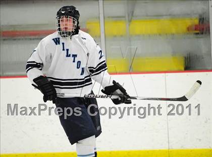 Thumbnail 3 in East Catholic vs. Wilton (CIAC Division 2 Quarterfinal) photogallery.