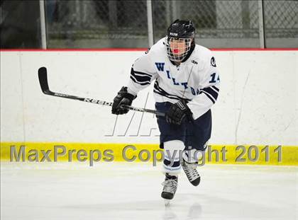 Thumbnail 2 in East Catholic vs. Wilton (CIAC Division 2 Quarterfinal) photogallery.