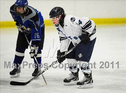 Thumbnail 3 in East Catholic vs. Wilton (CIAC Division 2 Quarterfinal) photogallery.
