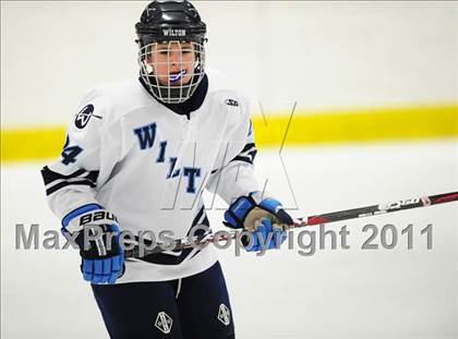 Thumbnail 2 in East Catholic vs. Wilton (CIAC Division 2 Quarterfinal) photogallery.