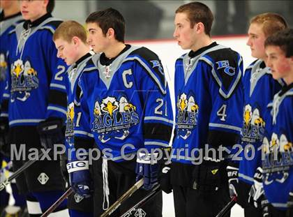 Thumbnail 2 in East Catholic vs. Wilton (CIAC Division 2 Quarterfinal) photogallery.