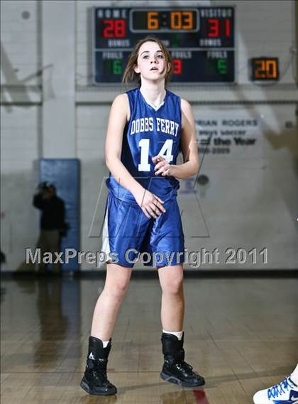 Thumbnail 3 in Dobbs Ferry vs Bronxville (Section 1 Class B Quarterfinal) photogallery.