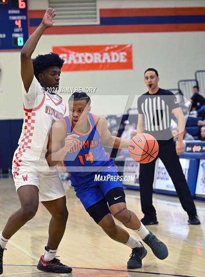 Thumbnail 2 in Bishop Gorman vs. Westchester (Tarkanian Classic) photogallery.