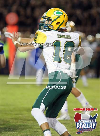 Thumbnail 2 in Bishop Carroll @ Kapaun Mt. Carmel (2018 MaxPreps Rivalry Series) photogallery.