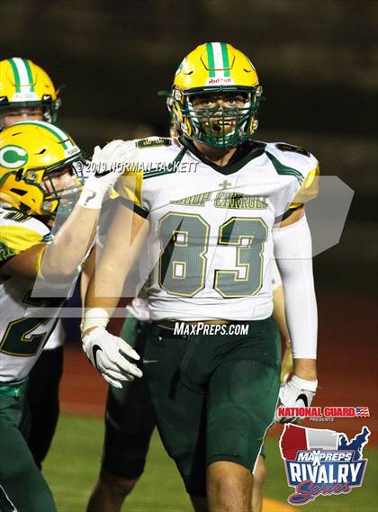 Thumbnail 2 in Bishop Carroll @ Kapaun Mt. Carmel (2018 MaxPreps Rivalry Series) photogallery.