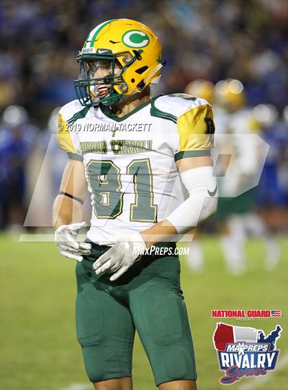 Thumbnail 1 in Bishop Carroll @ Kapaun Mt. Carmel (2018 MaxPreps Rivalry Series) photogallery.