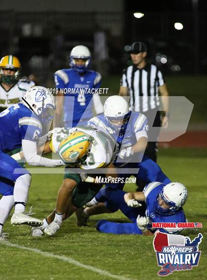 Thumbnail 3 in Bishop Carroll @ Kapaun Mt. Carmel (2018 MaxPreps Rivalry Series) photogallery.