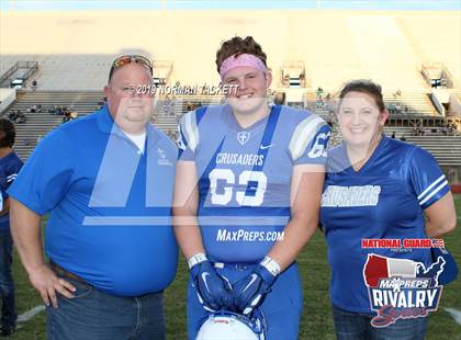 Thumbnail 2 in Bishop Carroll @ Kapaun Mt. Carmel (2018 MaxPreps Rivalry Series) photogallery.