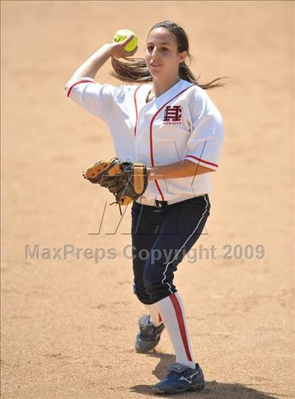 Thumbnail 3 in Rosamond vs. Hesperia Christian (CIF SS D7 Final) photogallery.
