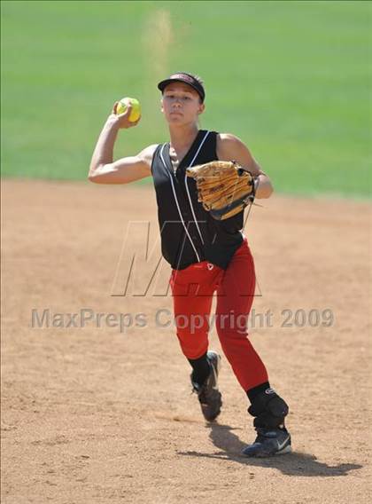 Thumbnail 2 in Rosamond vs. Hesperia Christian (CIF SS D7 Final) photogallery.
