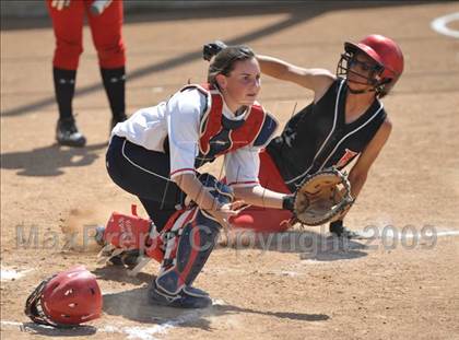 Thumbnail 1 in Rosamond vs. Hesperia Christian (CIF SS D7 Final) photogallery.