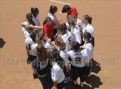 Thumbnail 1 in Rosamond vs. Hesperia Christian (CIF SS D7 Final) photogallery.