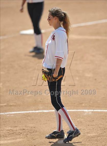 Thumbnail 1 in Rosamond vs. Hesperia Christian (CIF SS D7 Final) photogallery.