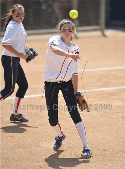 Thumbnail 3 in Rosamond vs. Hesperia Christian (CIF SS D7 Final) photogallery.
