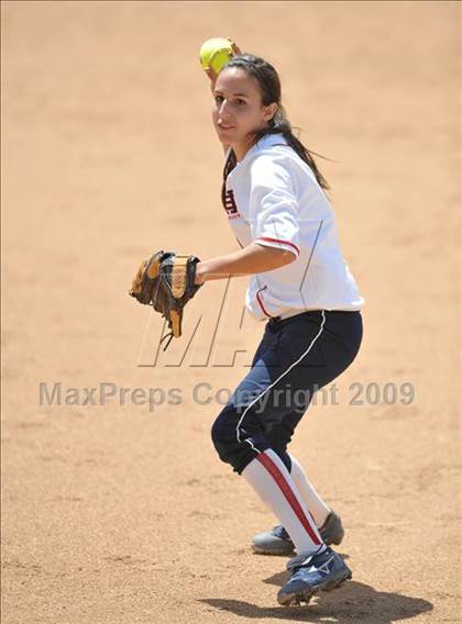 Thumbnail 2 in Rosamond vs. Hesperia Christian (CIF SS D7 Final) photogallery.
