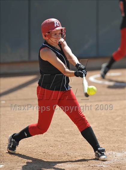Thumbnail 1 in Rosamond vs. Hesperia Christian (CIF SS D7 Final) photogallery.