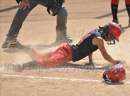 Thumbnail 3 in Rosamond vs. Hesperia Christian (CIF SS D7 Final) photogallery.