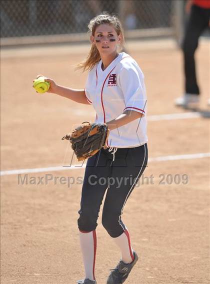 Thumbnail 2 in Rosamond vs. Hesperia Christian (CIF SS D7 Final) photogallery.