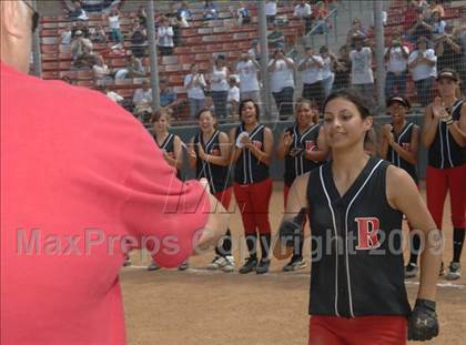 Thumbnail 1 in Rosamond vs. Hesperia Christian (CIF SS D7 Final) photogallery.