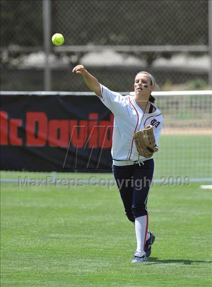 Thumbnail 2 in Rosamond vs. Hesperia Christian (CIF SS D7 Final) photogallery.
