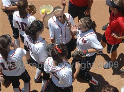 Thumbnail 1 in Rosamond vs. Hesperia Christian (CIF SS D7 Final) photogallery.