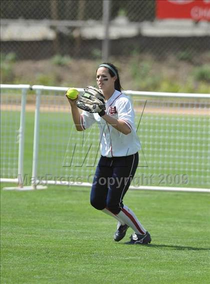 Thumbnail 1 in Rosamond vs. Hesperia Christian (CIF SS D7 Final) photogallery.