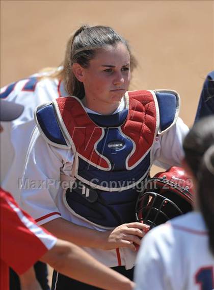 Thumbnail 3 in Rosamond vs. Hesperia Christian (CIF SS D7 Final) photogallery.