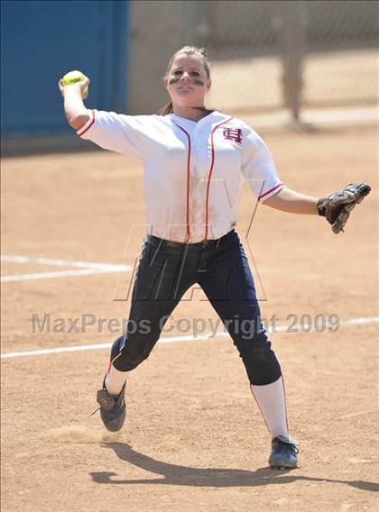 Thumbnail 1 in Rosamond vs. Hesperia Christian (CIF SS D7 Final) photogallery.