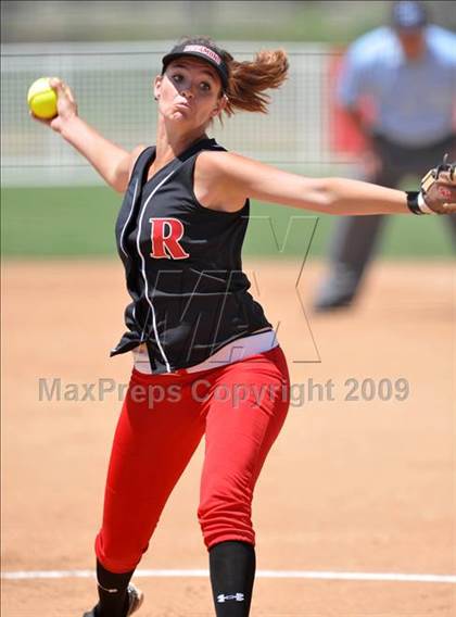 Thumbnail 1 in Rosamond vs. Hesperia Christian (CIF SS D7 Final) photogallery.