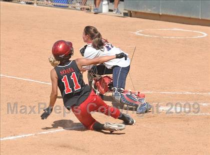 Thumbnail 3 in Rosamond vs. Hesperia Christian (CIF SS D7 Final) photogallery.