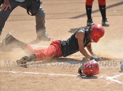 Thumbnail 2 in Rosamond vs. Hesperia Christian (CIF SS D7 Final) photogallery.