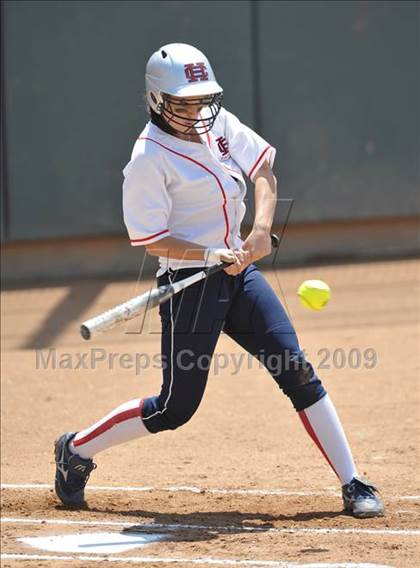 Thumbnail 1 in Rosamond vs. Hesperia Christian (CIF SS D7 Final) photogallery.