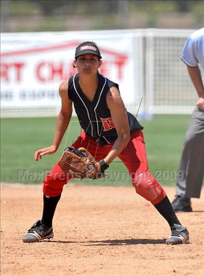 Thumbnail 2 in Rosamond vs. Hesperia Christian (CIF SS D7 Final) photogallery.