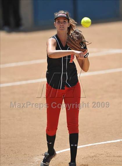 Thumbnail 1 in Rosamond vs. Hesperia Christian (CIF SS D7 Final) photogallery.