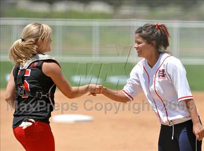 Thumbnail 3 in Rosamond vs. Hesperia Christian (CIF SS D7 Final) photogallery.