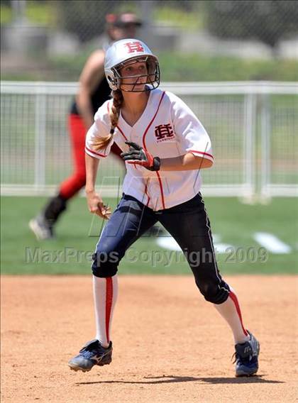 Thumbnail 3 in Rosamond vs. Hesperia Christian (CIF SS D7 Final) photogallery.