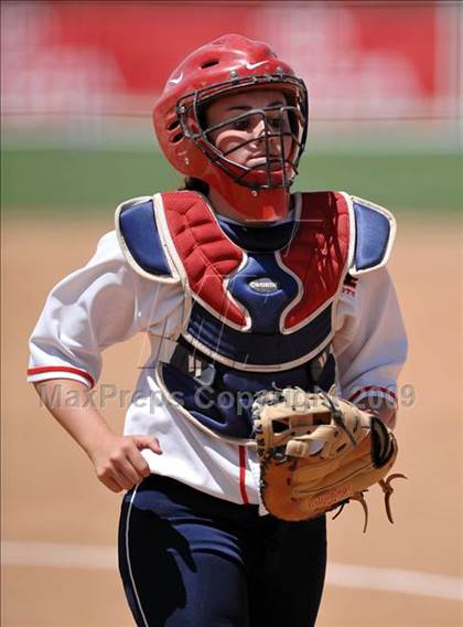 Thumbnail 3 in Rosamond vs. Hesperia Christian (CIF SS D7 Final) photogallery.