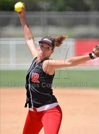 Thumbnail 2 in Rosamond vs. Hesperia Christian (CIF SS D7 Final) photogallery.