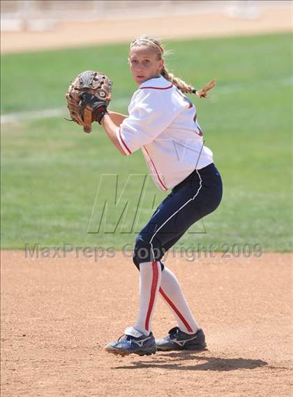 Thumbnail 2 in Rosamond vs. Hesperia Christian (CIF SS D7 Final) photogallery.