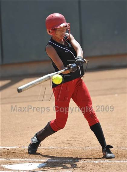 Thumbnail 2 in Rosamond vs. Hesperia Christian (CIF SS D7 Final) photogallery.