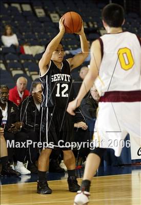 Thumbnail 2 in Servite vs. Ocean View (Nike Extravaganza) photogallery.