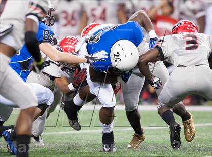 Thumbnail 1 in Hebron vs. Cedar Hill (UIL 5A D2 Area Playoff) photogallery.