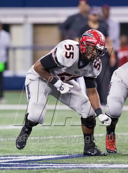 Thumbnail 2 in Hebron vs. Cedar Hill (UIL 5A D2 Area Playoff) photogallery.