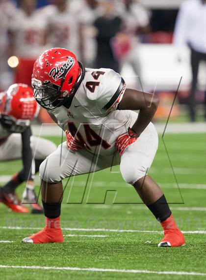 Thumbnail 3 in Hebron vs. Cedar Hill (UIL 5A D2 Area Playoff) photogallery.